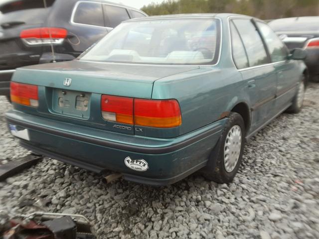 1HGCB7653NA233568 - 1992 HONDA ACCORD LX GREEN photo 4