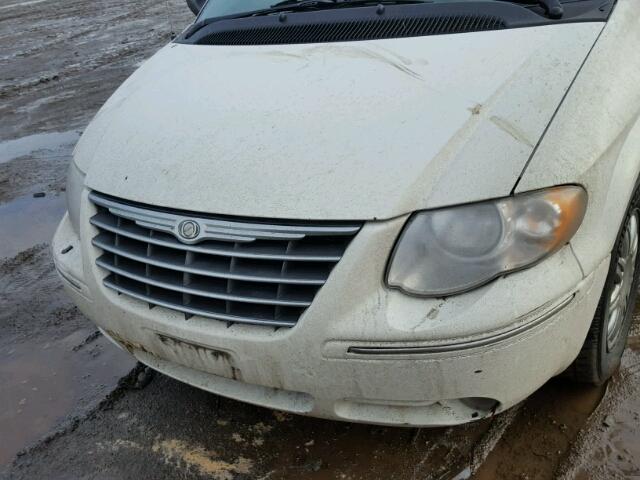 2A8GP64L07R314841 - 2007 CHRYSLER TOWN & COU CREAM photo 10