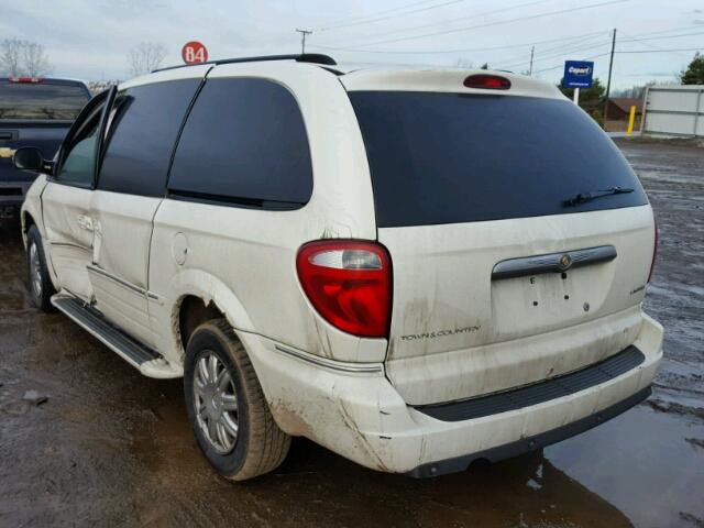 2A8GP64L07R314841 - 2007 CHRYSLER TOWN & COU CREAM photo 3