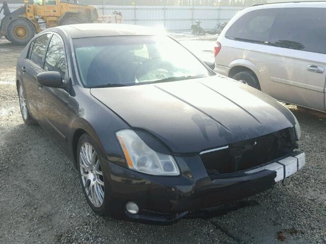 1N4BA41E96C847202 - 2006 NISSAN MAXIMA SE BLACK photo 1