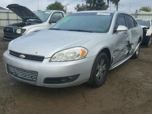 2G1WG5EK0B1286803 - 2011 CHEVROLET IMPALA LT SILVER photo 2