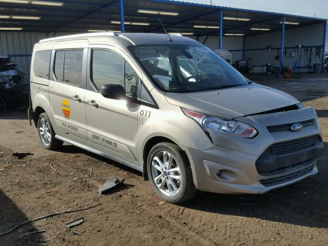 NM0GE9F72G1262497 - 2016 FORD TRANSIT CO BEIGE photo 1