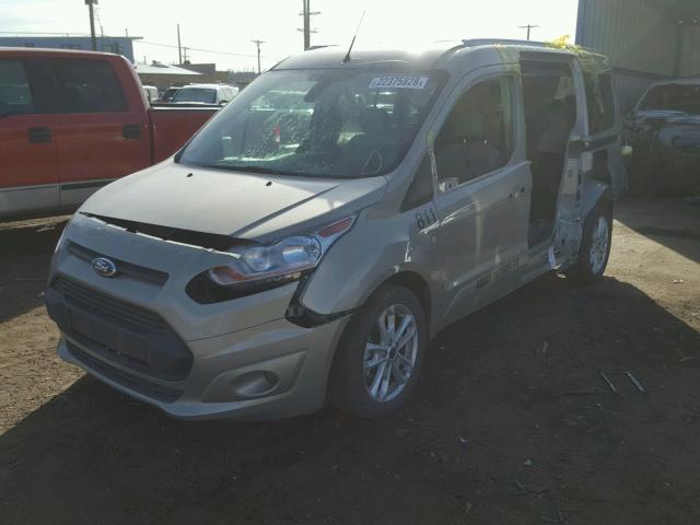 NM0GE9F72G1262497 - 2016 FORD TRANSIT CO BEIGE photo 2