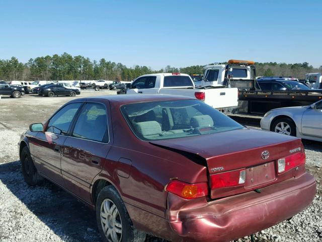 4T1BF28K8YU095853 - 2000 TOYOTA CAMRY LE BURGUNDY photo 3