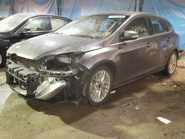 1FADP3N25EL388475 - 2014 FORD FOCUS TITA GRAY photo 2