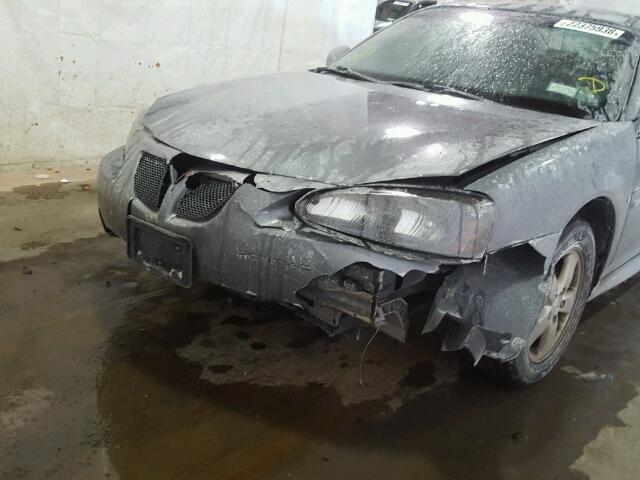 2G2WP552581116926 - 2008 PONTIAC GRAND PRIX GRAY photo 9