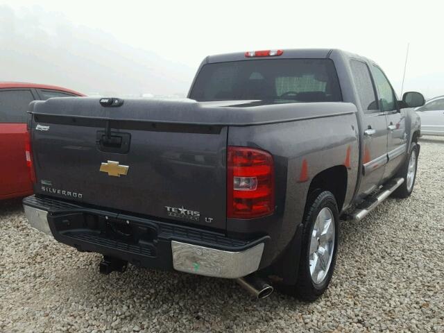 3GCPCSE07BG323955 - 2011 CHEVROLET SILVERADO GRAY photo 4