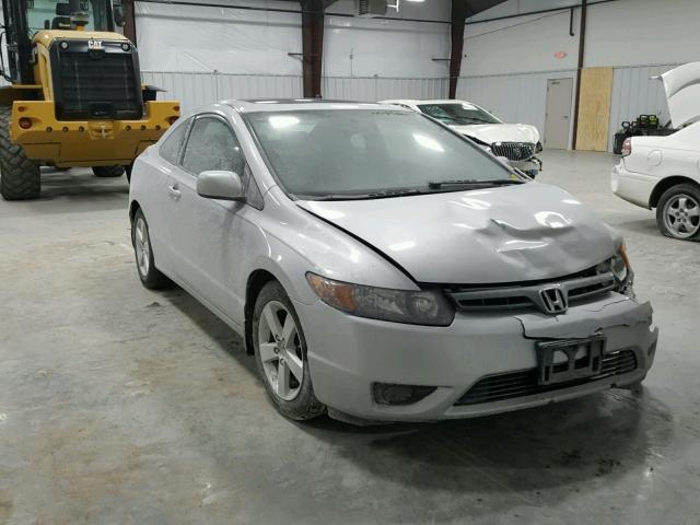 2HGFG12978H573526 - 2008 HONDA CIVIC EXL SILVER photo 1