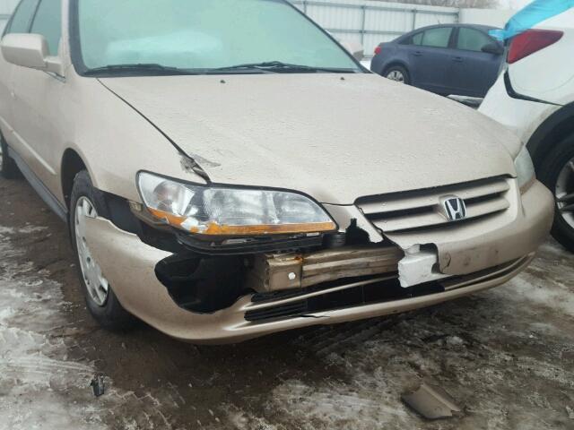 1HGCG56402A014883 - 2002 HONDA ACCORD LX GOLD photo 9