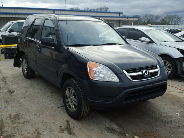 SHSRD78892U001305 - 2002 HONDA CR-V EX BLACK photo 1