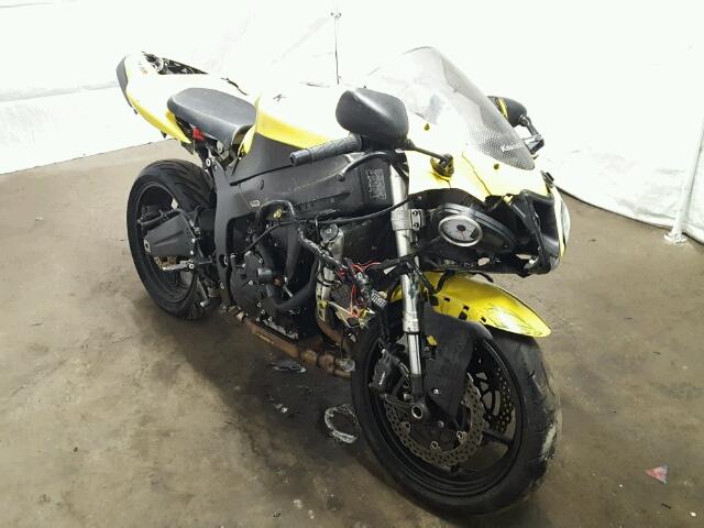 JKAZX4P138A041683 - 2008 KAWASAKI ZX600 P YELLOW photo 1