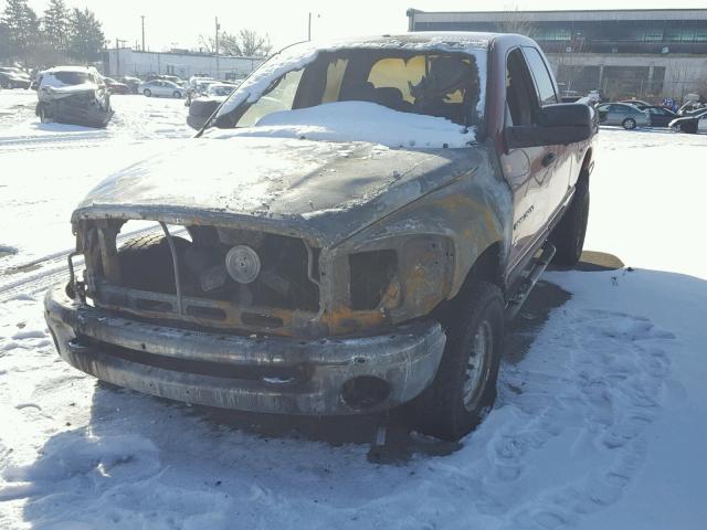 3D7KS28D66G109188 - 2006 DODGE RAM 2500 S MAROON photo 2