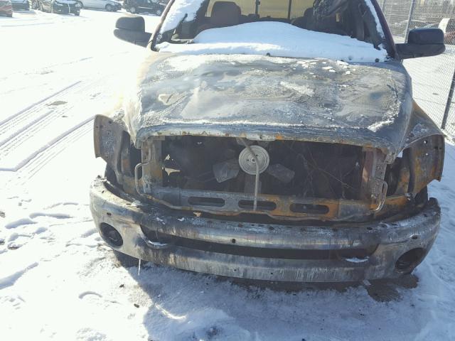 3D7KS28D66G109188 - 2006 DODGE RAM 2500 S MAROON photo 9