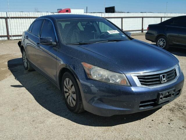 JHMCP26308C038035 - 2008 HONDA ACCORD LX BLUE photo 1