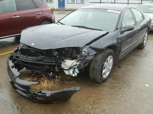 2B3HD56J3XH807611 - 1999 DODGE INTREPID E BLACK photo 2