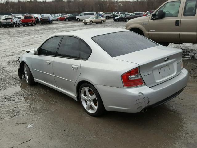 4S3BL626877211954 - 2007 SUBARU LEGACY 2.5 SILVER photo 3