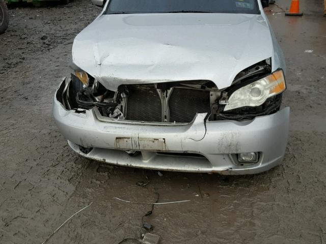 4S3BL626877211954 - 2007 SUBARU LEGACY 2.5 SILVER photo 9