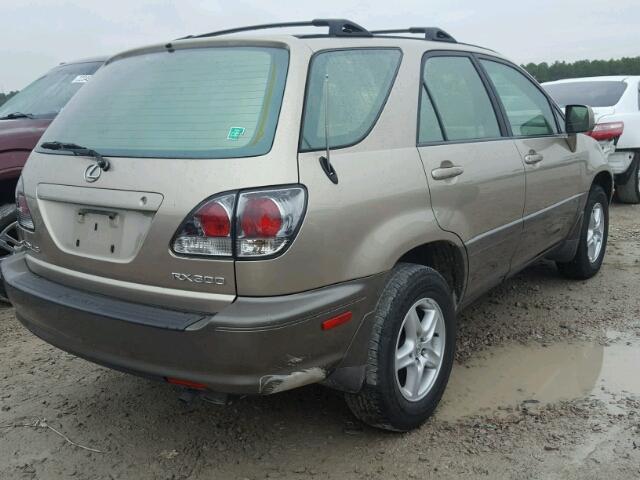 JTJGF10U020149000 - 2002 LEXUS RX 300 BROWN photo 4