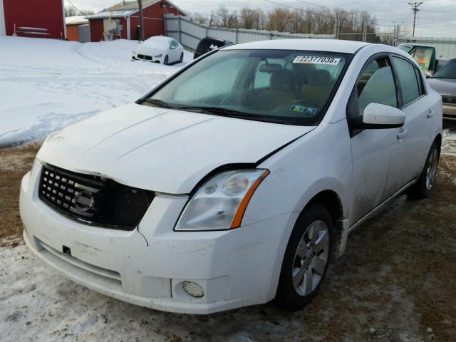 3N1AB61E79L622996 - 2009 NISSAN SENTRA 2.0 WHITE photo 2