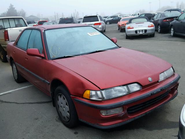 JH4DB1655NS006858 - 1992 ACURA INTEGRA LS RED photo 1