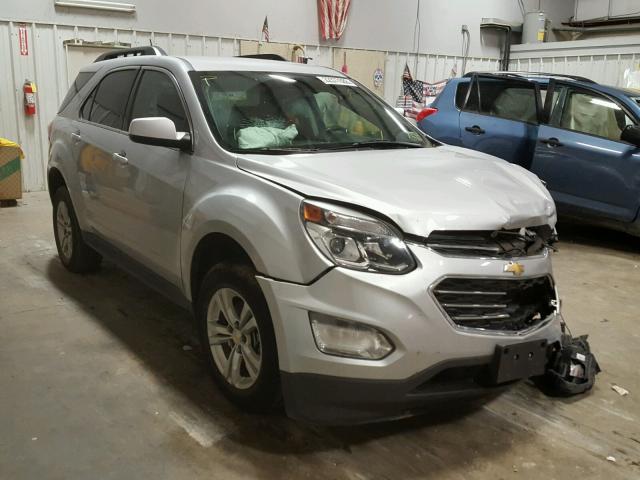 2GNALCEK8G6117678 - 2016 CHEVROLET EQUINOX LT SILVER photo 1