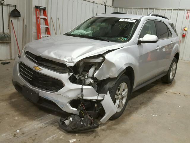 2GNALCEK8G6117678 - 2016 CHEVROLET EQUINOX LT SILVER photo 2