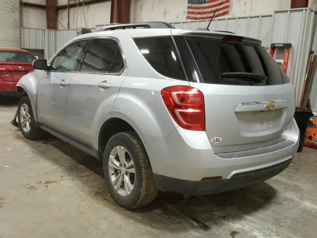 2GNALCEK8G6117678 - 2016 CHEVROLET EQUINOX LT SILVER photo 3