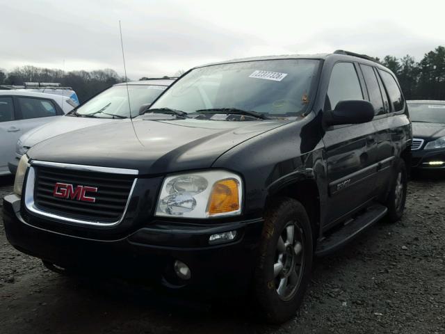 1GKDS13S642421976 - 2004 GMC ENVOY BLACK photo 2