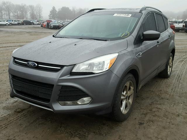 1FMCU0GX1EUD24767 - 2014 FORD ESCAPE SE GRAY photo 2