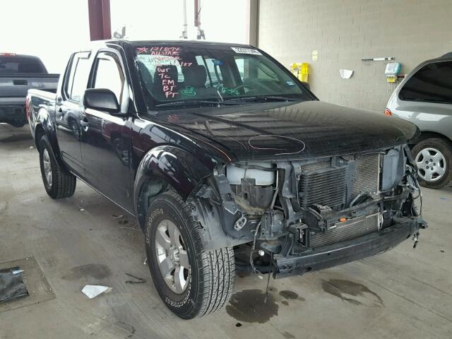 1N6AD0ER9BC437672 - 2011 NISSAN FRONTIER S BLACK photo 1