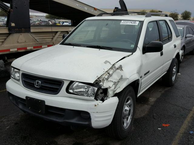 4S6CK58W1Y4410410 - 2000 HONDA PASSPORT E 白色 照片 2