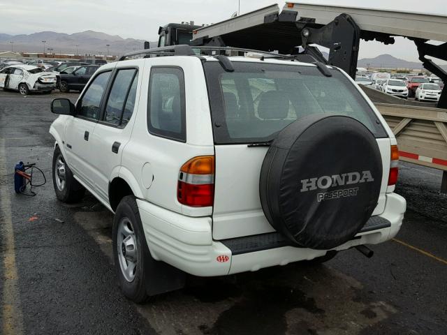 4S6CK58W1Y4410410 - 2000 HONDA PASSPORT E WHITE photo 3