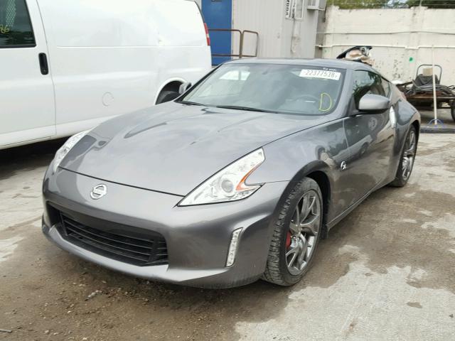 JN1AZ4EH1GM934321 - 2016 NISSAN 370Z BASE GRAY photo 2