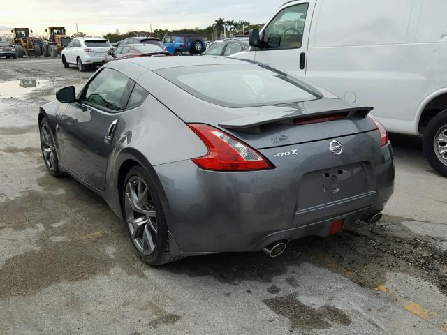 JN1AZ4EH1GM934321 - 2016 NISSAN 370Z BASE GRAY photo 3