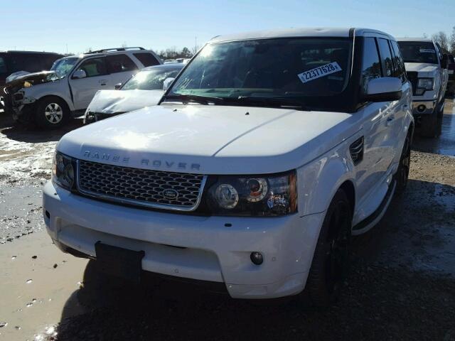 SALSK2D41DA782278 - 2013 LAND ROVER RANGE ROVE WHITE photo 2