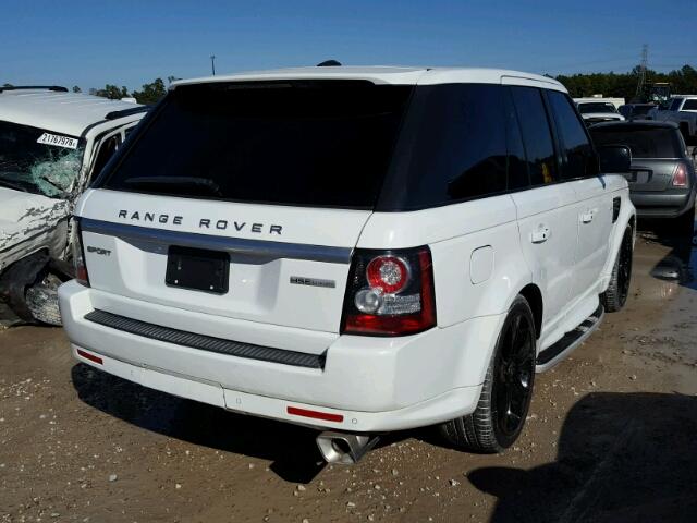 SALSK2D41DA782278 - 2013 LAND ROVER RANGE ROVE WHITE photo 4