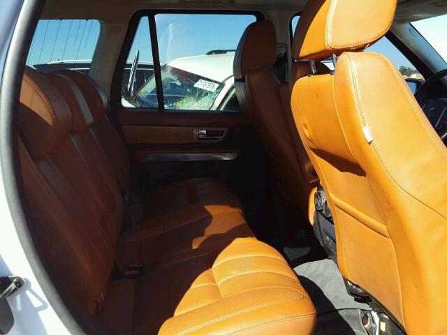 SALSK2D41DA782278 - 2013 LAND ROVER RANGE ROVE WHITE photo 6