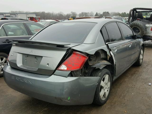 1G8AL55F06Z164787 - 2006 SATURN ION LEVEL SILVER photo 4