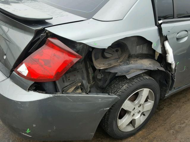 1G8AL55F06Z164787 - 2006 SATURN ION LEVEL SILVER photo 9