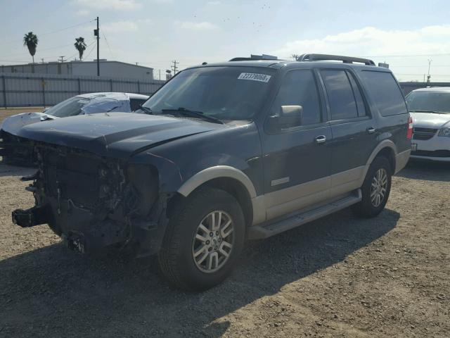 1FMFU17577LA54230 - 2007 FORD EXPEDITION TWO TONE photo 2