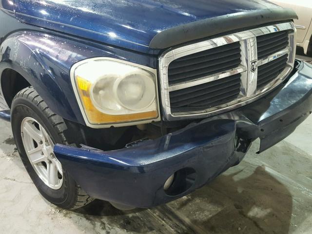 1D4HB58D64F222730 - 2004 DODGE DURANGO LI BLUE photo 9