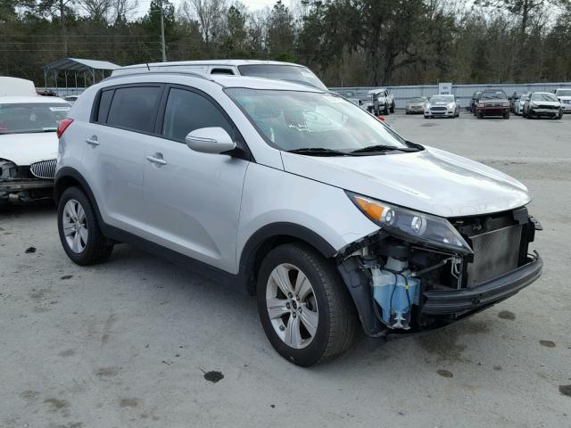 KNDPB3A2XB7019157 - 2011 KIA SPORTAGE L SILVER photo 1