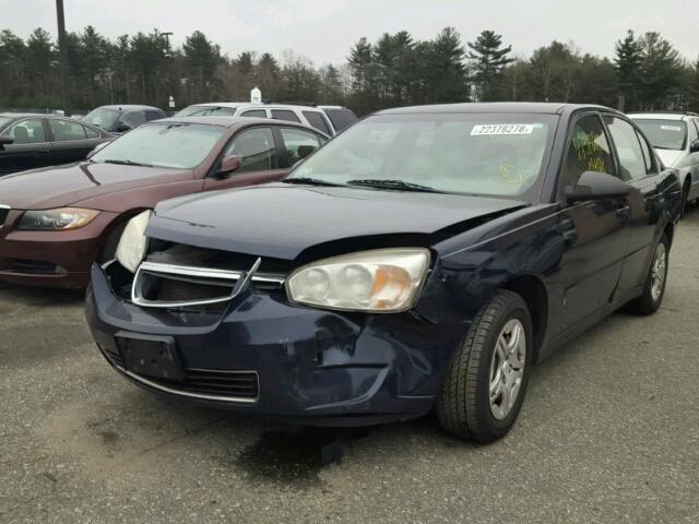 1G1ZS57F87F268478 - 2007 CHEVROLET MALIBU LS BLUE photo 2