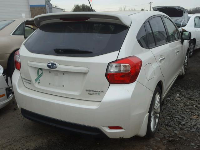 JF1GPAH61DH851889 - 2013 SUBARU IMPREZA LI WHITE photo 4