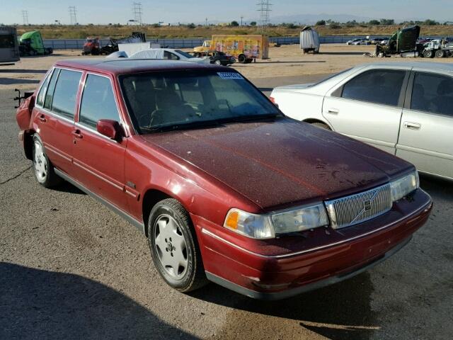 YV1KS9607V1112837 - 1997 VOLVO 960 RED photo 1