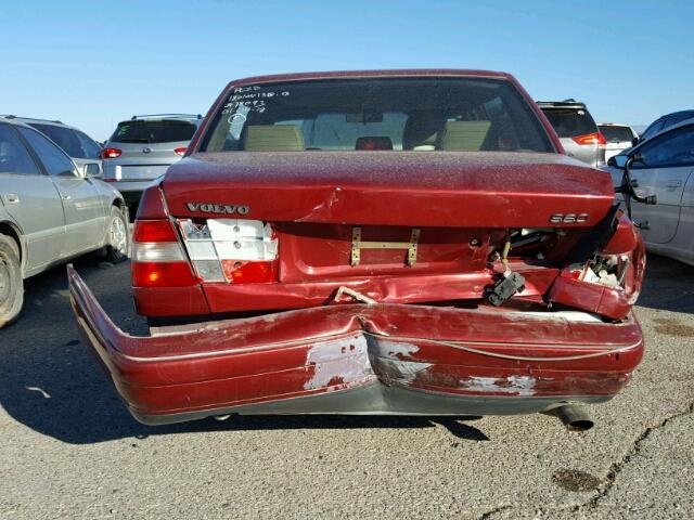 YV1KS9607V1112837 - 1997 VOLVO 960 RED photo 9