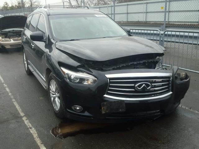 5N1AL0MMXDC309550 - 2013 INFINITI JX35 BASE BLUE photo 1