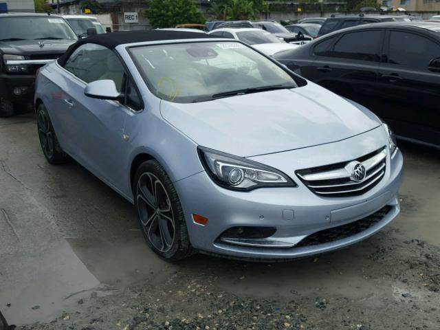W04WT3N54GG048734 - 2016 BUICK CASCADA PR BLUE photo 1