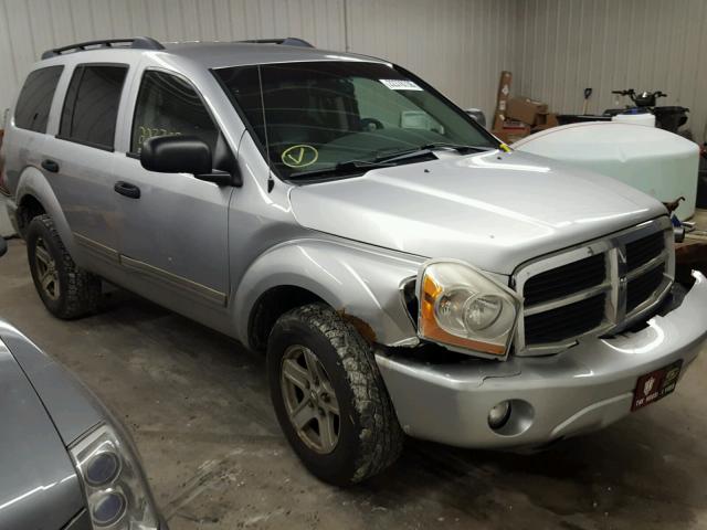 1D4HB58N85F588280 - 2005 DODGE DURANGO LI SILVER photo 1