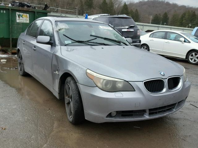 WBANF73506CG66318 - 2006 BMW 530 XI GRAY photo 1